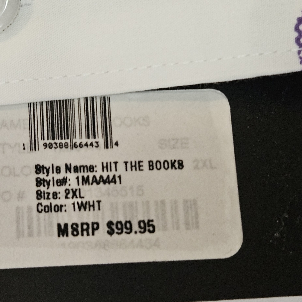 NWT Travis Mathew Hit The Books Floral Short Sleeve Stretch Button Up: Size- XXL - Picture 6 of 9